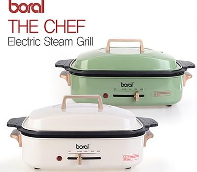 보랄 더 셰프 스팀 그릴팬 BR-OH1200BQ